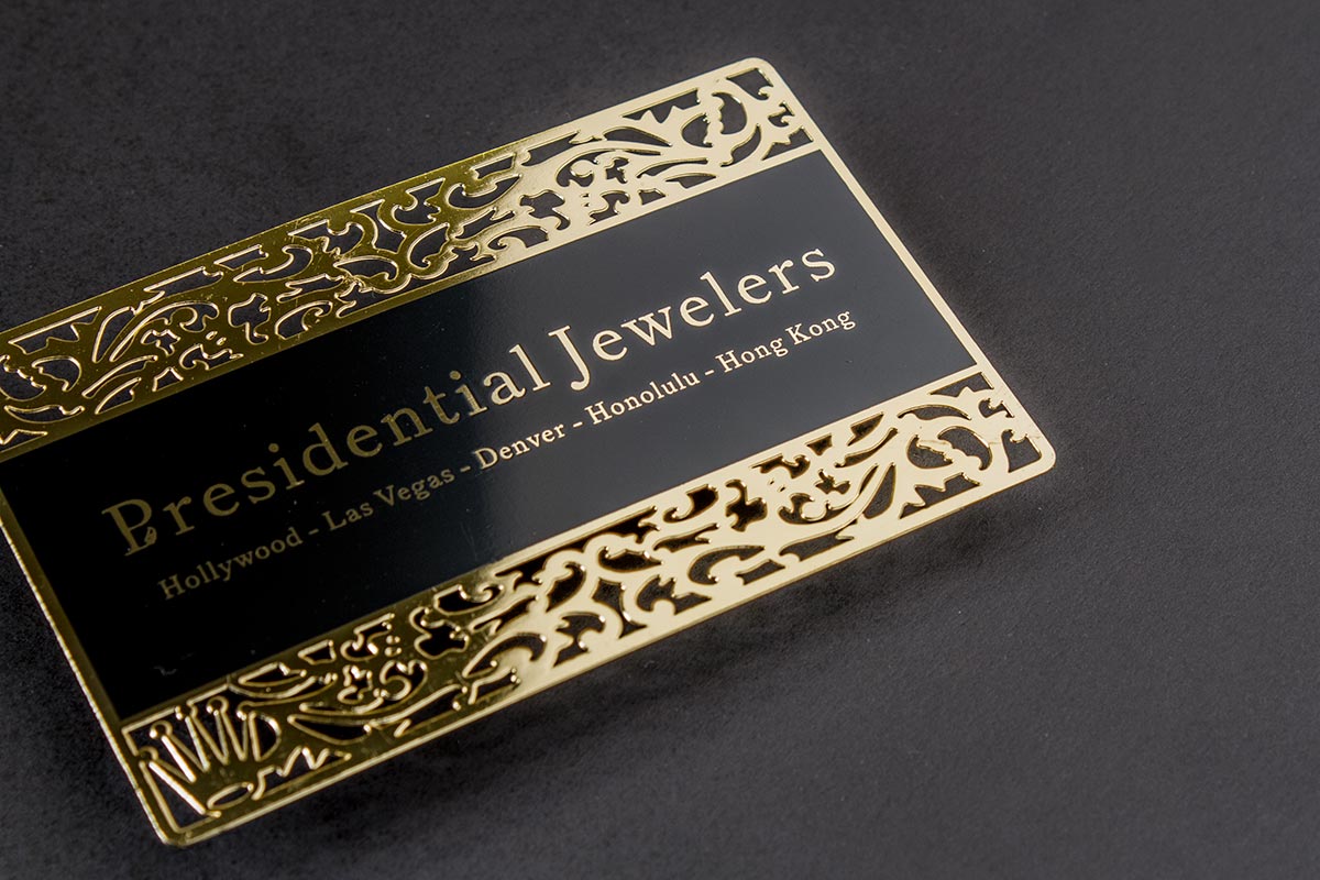 Gold Business Card Dubai | Luxury Printing