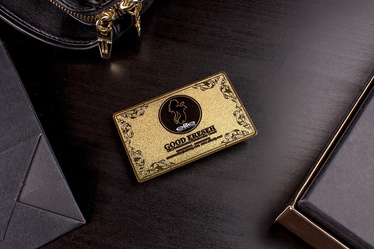 Gold Luxury Business Card Design