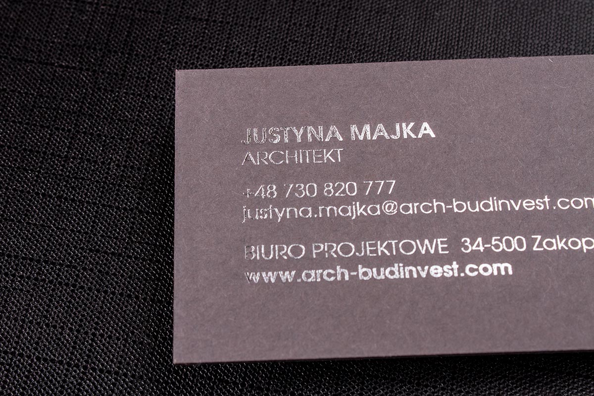 Grey Business Cards 3.5x2.5 | Luxury Printing