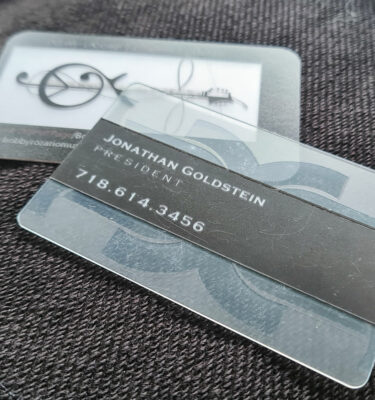 Blank Business Cards - Gray | Matte - (110lb Index)