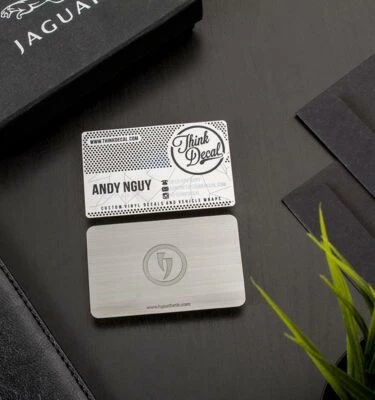 Stainless Steel Business Cards Designs | Luxury Printing