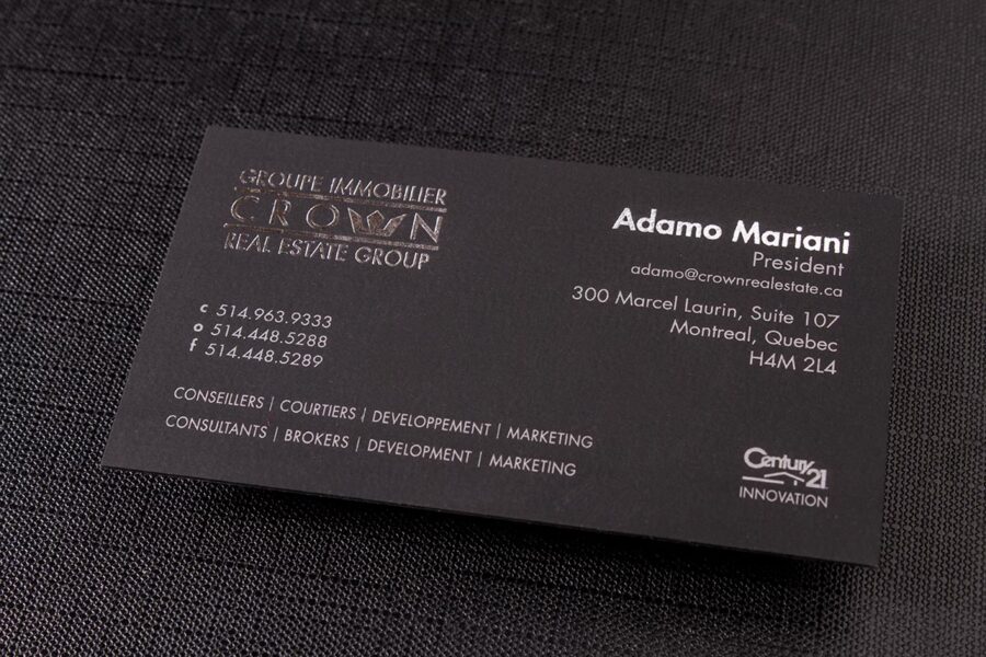 Black Business Cards | Luxury Printing